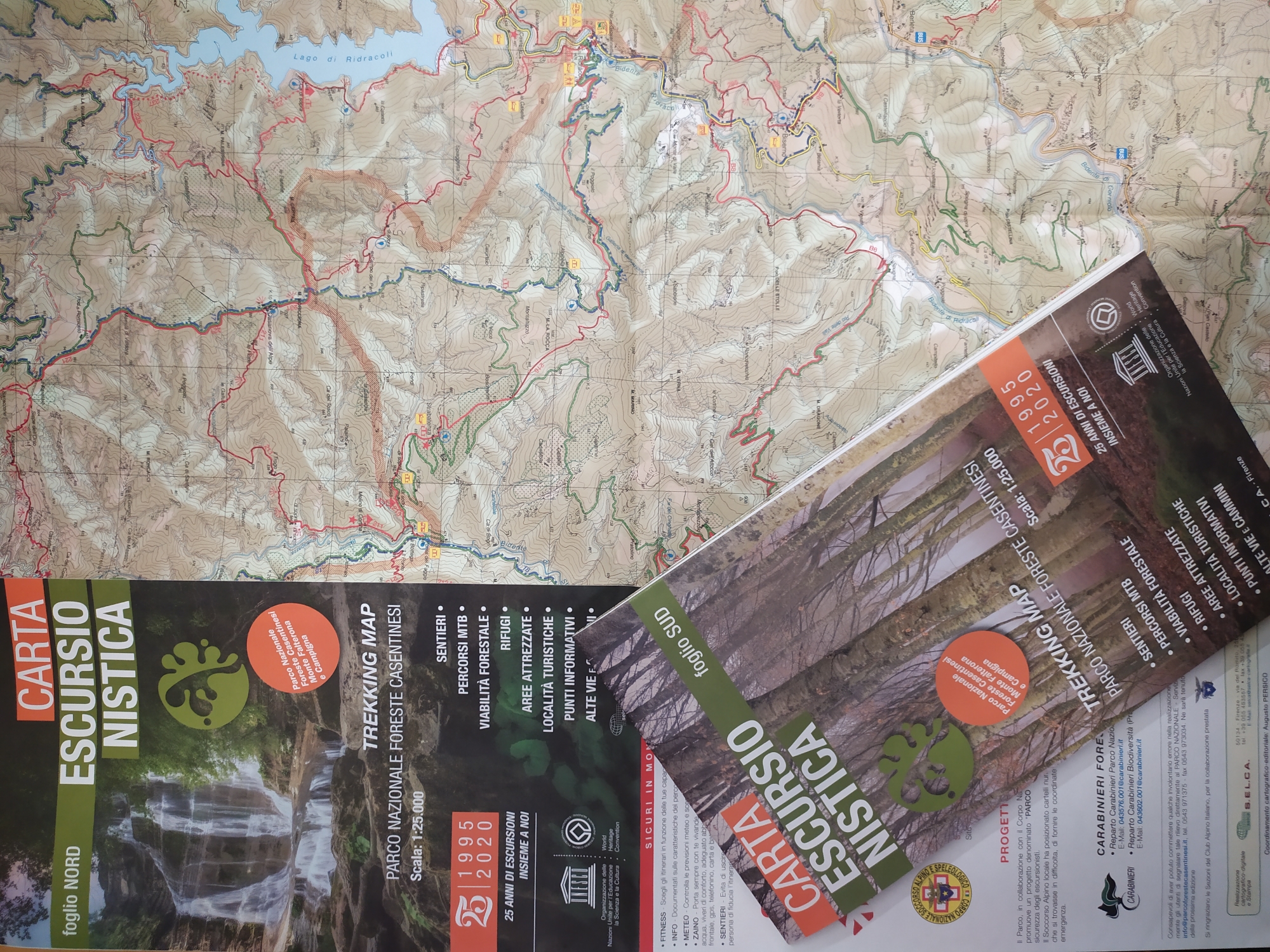 La Carta Escursionistica Del Parco Compie 25 Anni Ed Esce Con La 6 Edizione Parco Nazionale Foreste Casentinesi