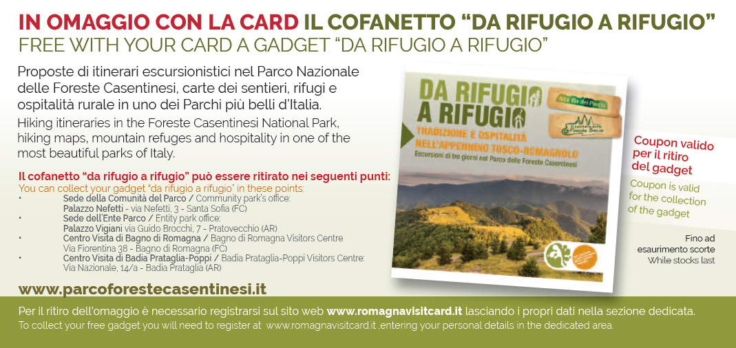 coupon romagna visit card 17